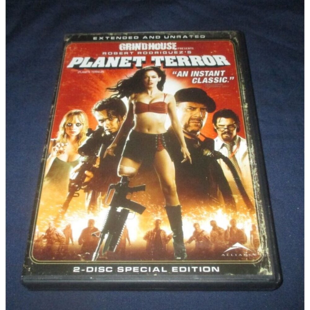 Planet Terror (DVD, 2010, Grindhouse Presents, Unrated Extended, 2-Disc Version)